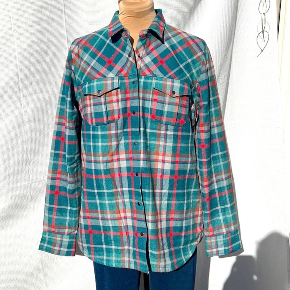 Toad&Co T1251702 Jacquette Overshirt Deep Teal Women's M Medium